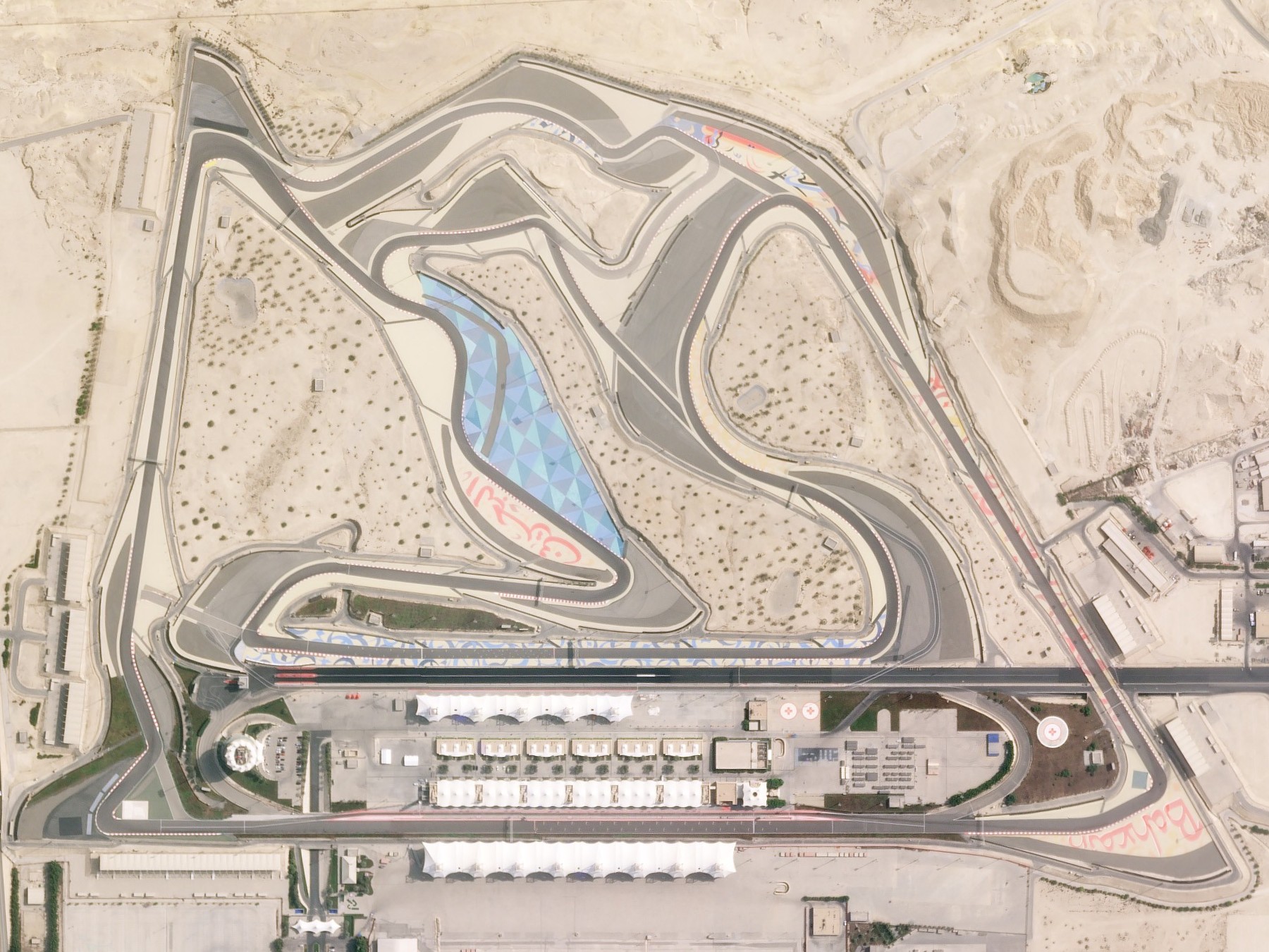 Bahrain International Circuit (Paddock)